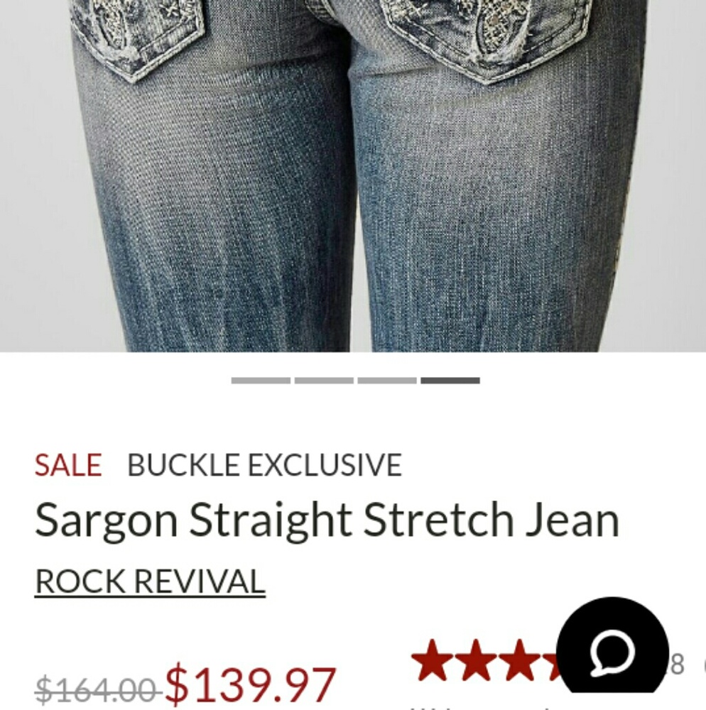 Sold on Merc! 24HR SALE ONLY!! Rock Revival Jeans